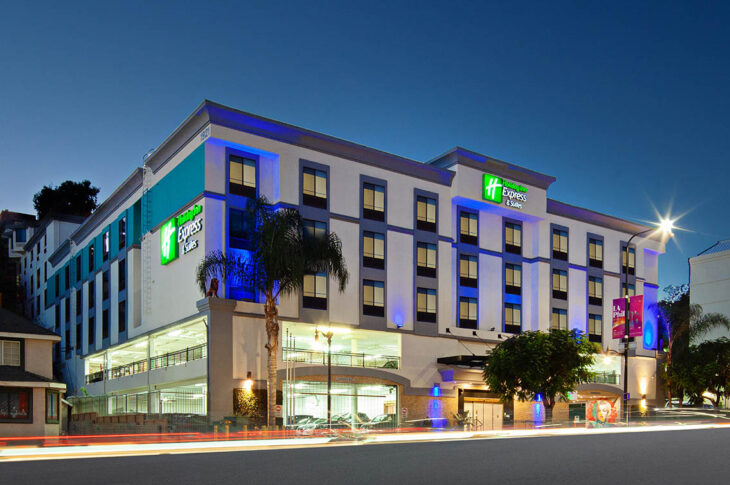 Rated Best Hollywood Hotel Vacation Stay! Holiday Inn Express.