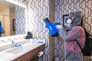 Cleaning And Disinfecting Hotel Bathroom Suite Accommodations Covid 19 CDC Best Hollywood Hotel Accommodations in Hollywood Walk of Fame