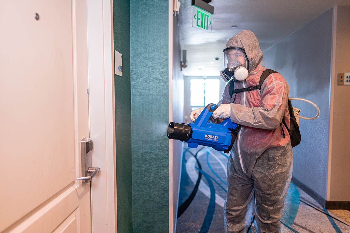 Cleaning And Disinfecting Hotel Doors Room Suite Accommodations Covid 19 CDC - Best Hollywood Hotel Accommodations in Hollywood Walk of Fame